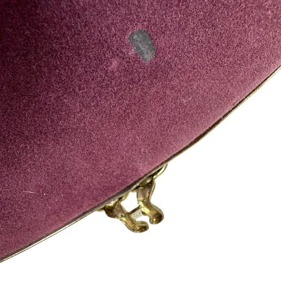 Vintage Oval Ornate Gold Metal Trimmed Mirrored Large Vanity Tray - Picture 4 of 5